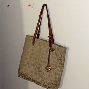MK Beige Tote